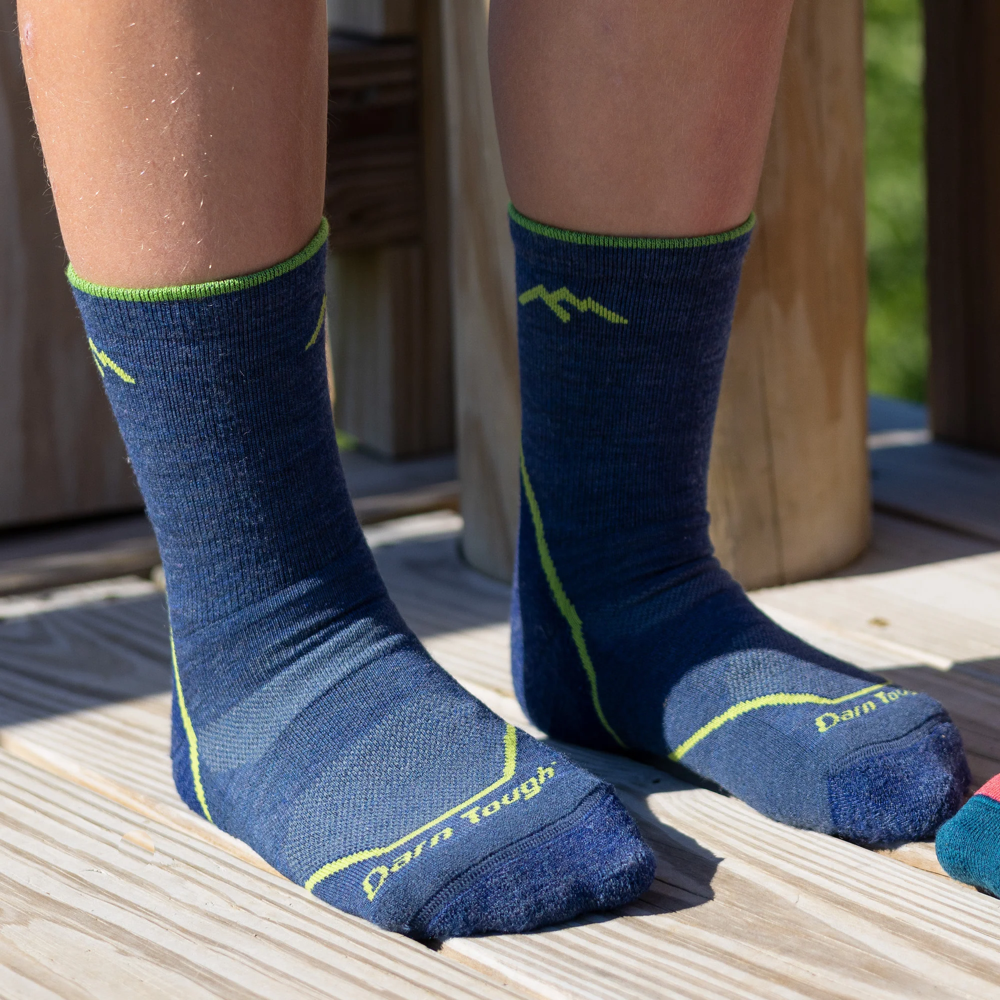 Kids Light Hiker Micro Crew Lightweight Hiking Socks - Image 5