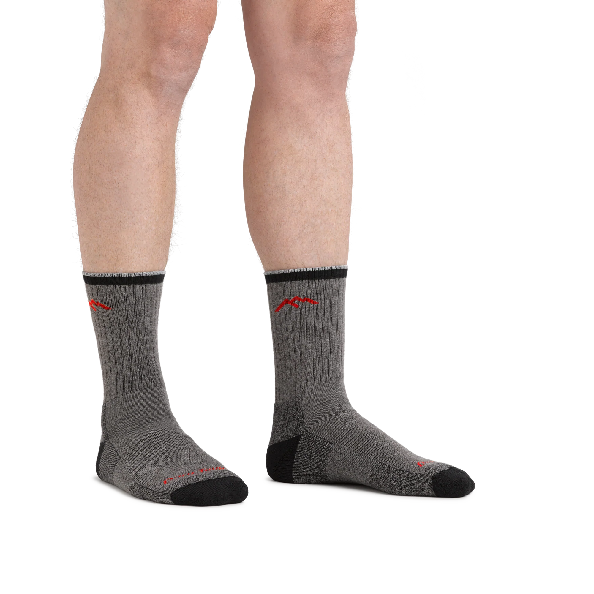 Men's Coolmax® Hiker Micro Crew Midweight Hiking Socks - Image 2