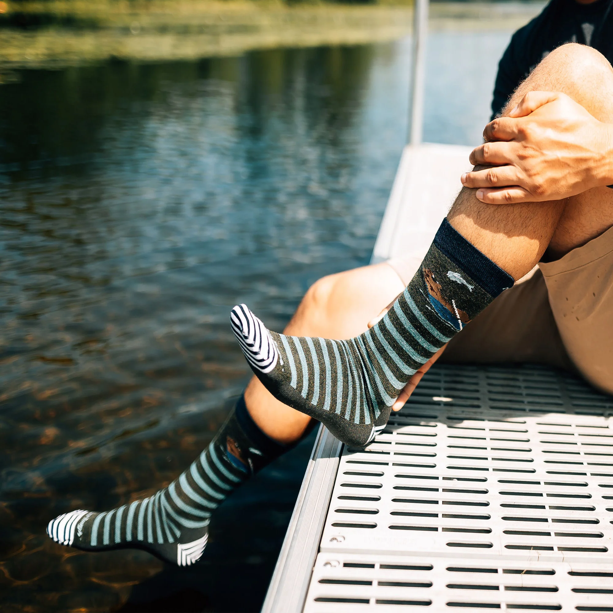Men's Animal Haus Crew Lightweight Lifestyle Socks - Image 4