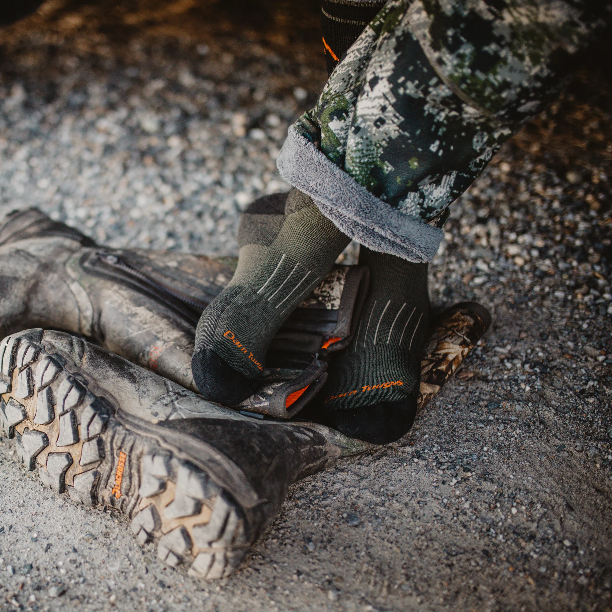 Men's  Boot Heavyweight Hunting Socks - Image 4