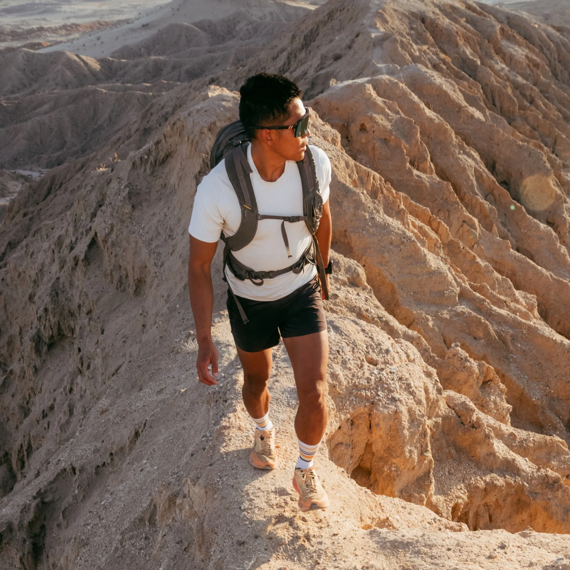 Men's Fastpack Micro Crew Lightweight Hiking Socks - Image 11