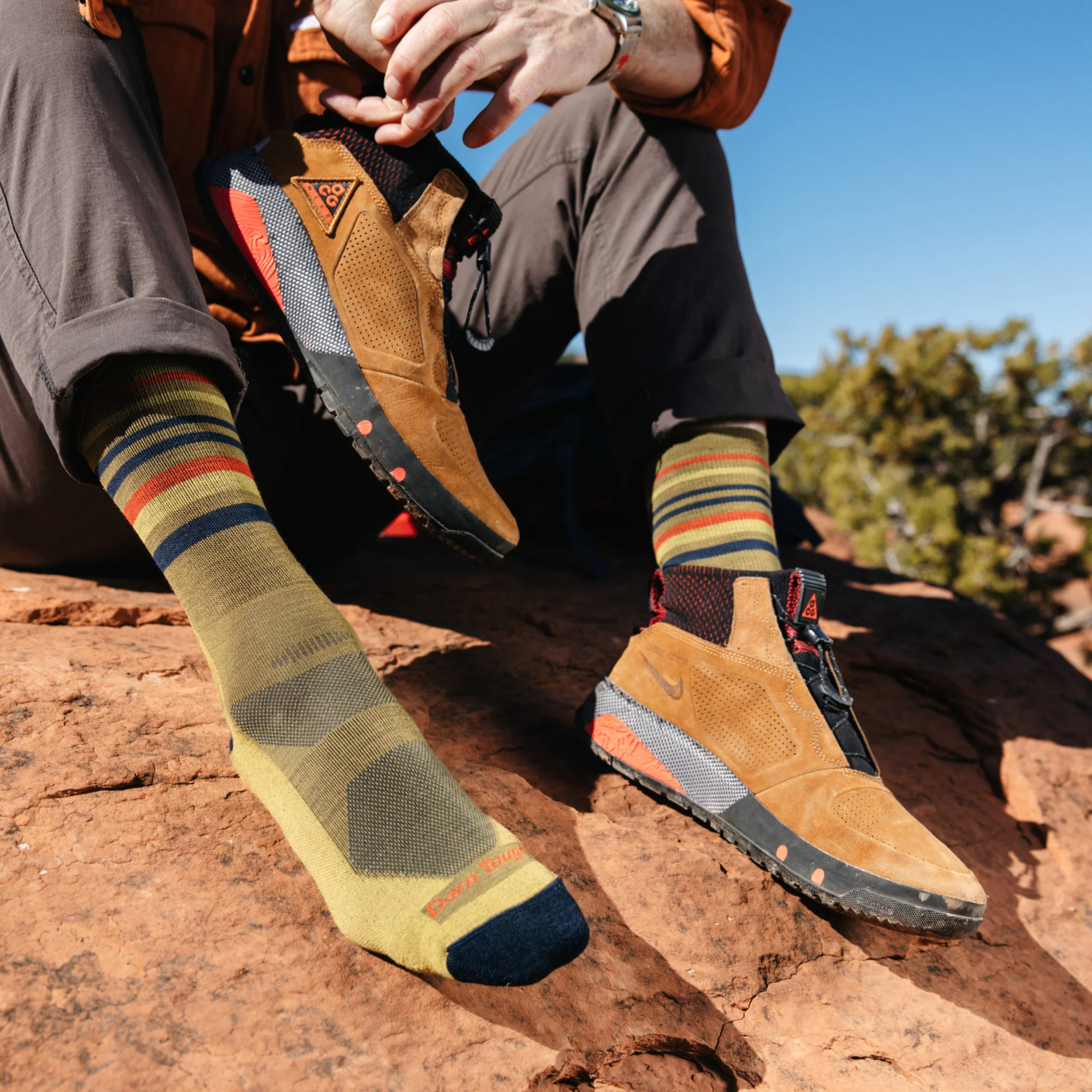 Men's Fastpack Micro Crew Lightweight Hiking Socks- Last Chance - Image 5