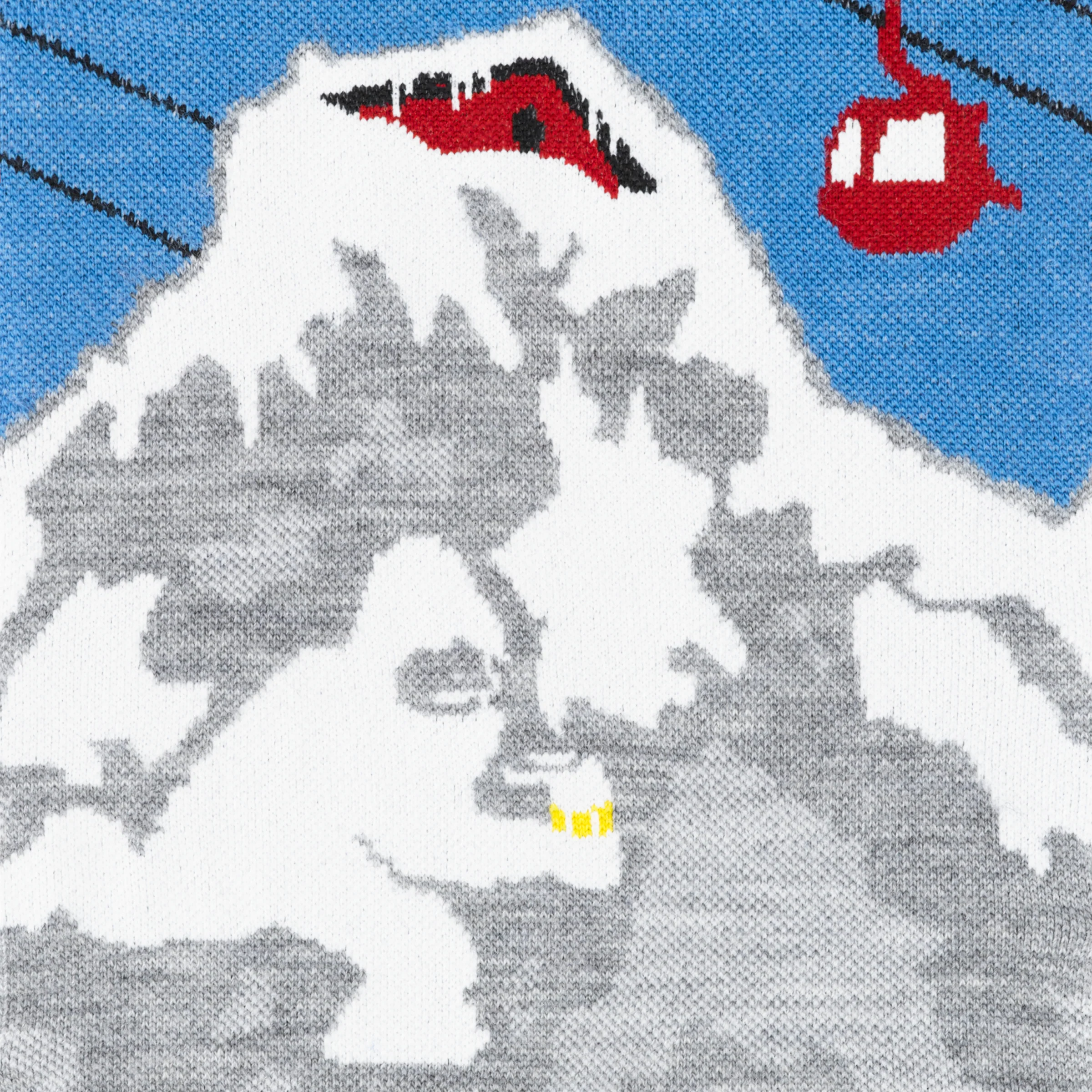 Men's Heady Yeti Over-the-Calf Midweight Ski & Snowboard Socks - Image 6