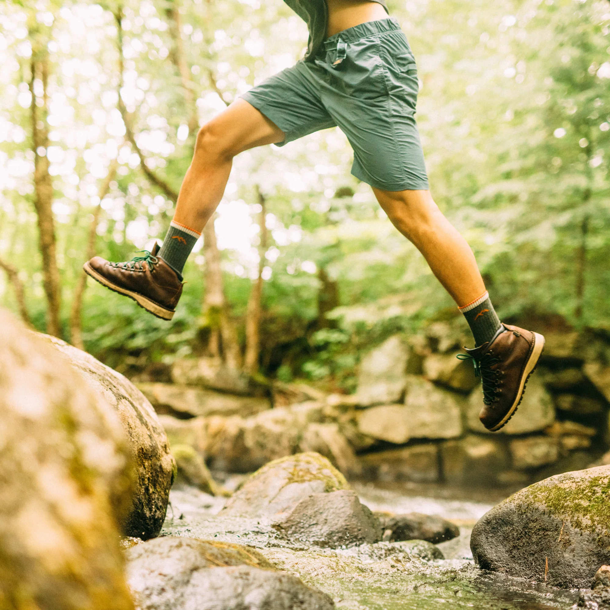 Men's Hiker Micro Crew Midweight Hiking Socks - Image 10