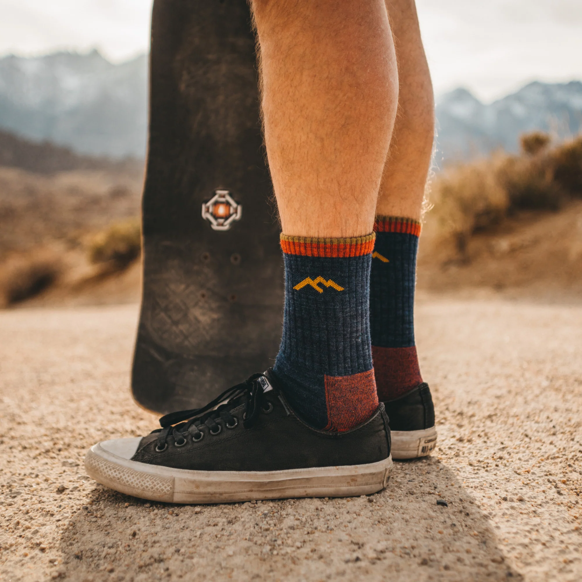 Men's Hiker Micro Crew Midweight Hiking Socks - Image 11