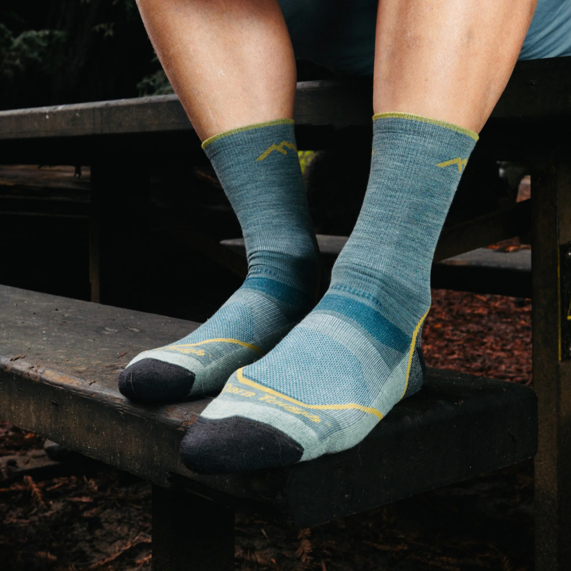 Men's Light Hiker Micro Crew Lightweight Hiking Socks - Image 3