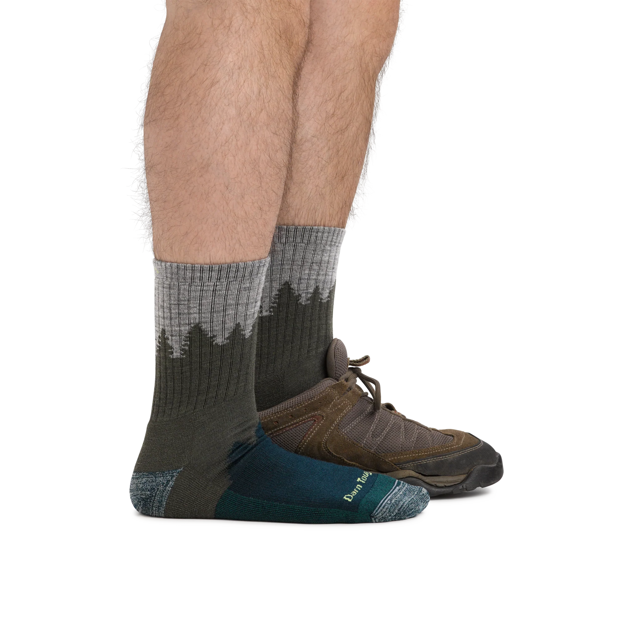 Men's Number 2 Micro Crew Midweight Hiking Socks - Image 4