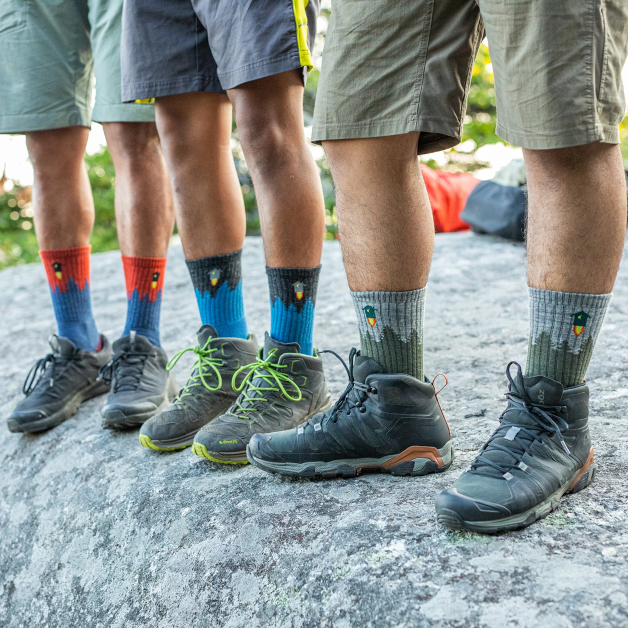 Men's Number 2 Micro Crew Midweight Hiking Socks - Image 5