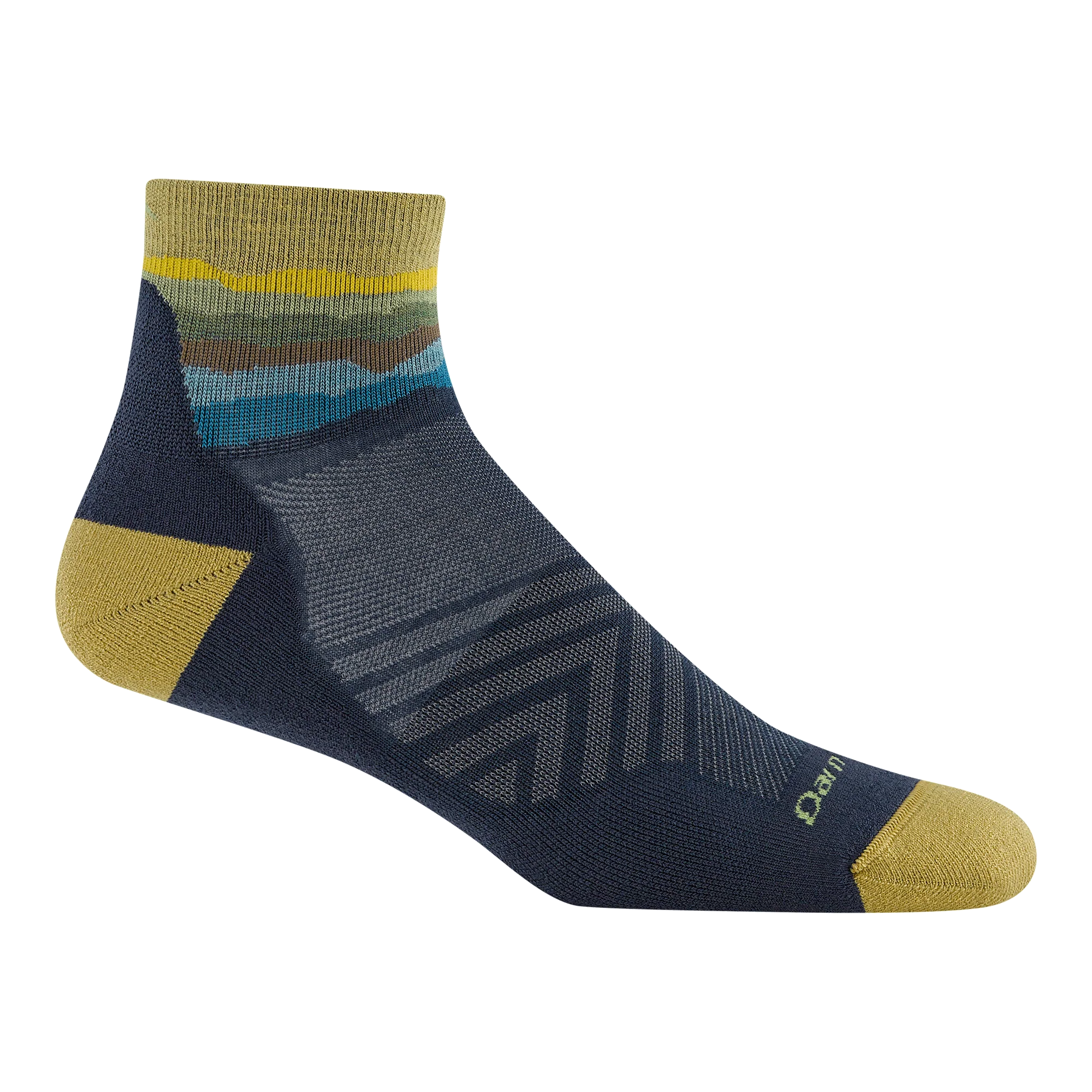 Men's Run Quarter Cushioned Ultra-Lightweight Running Socks - Image 5