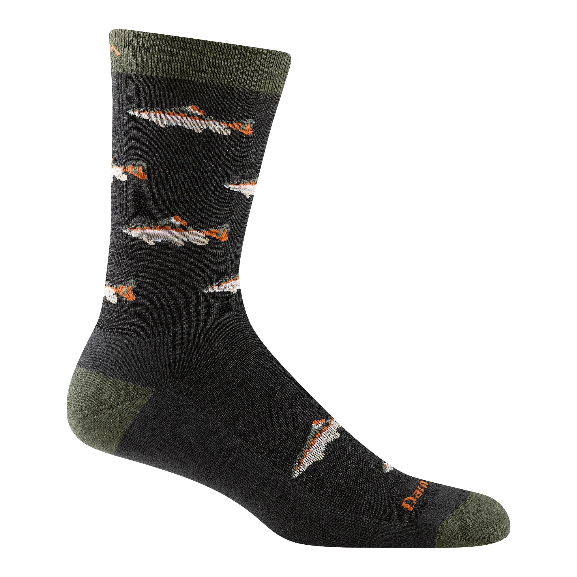 Men's Spey Fly Crew Lightweight Lifestyle Socks - Image 8