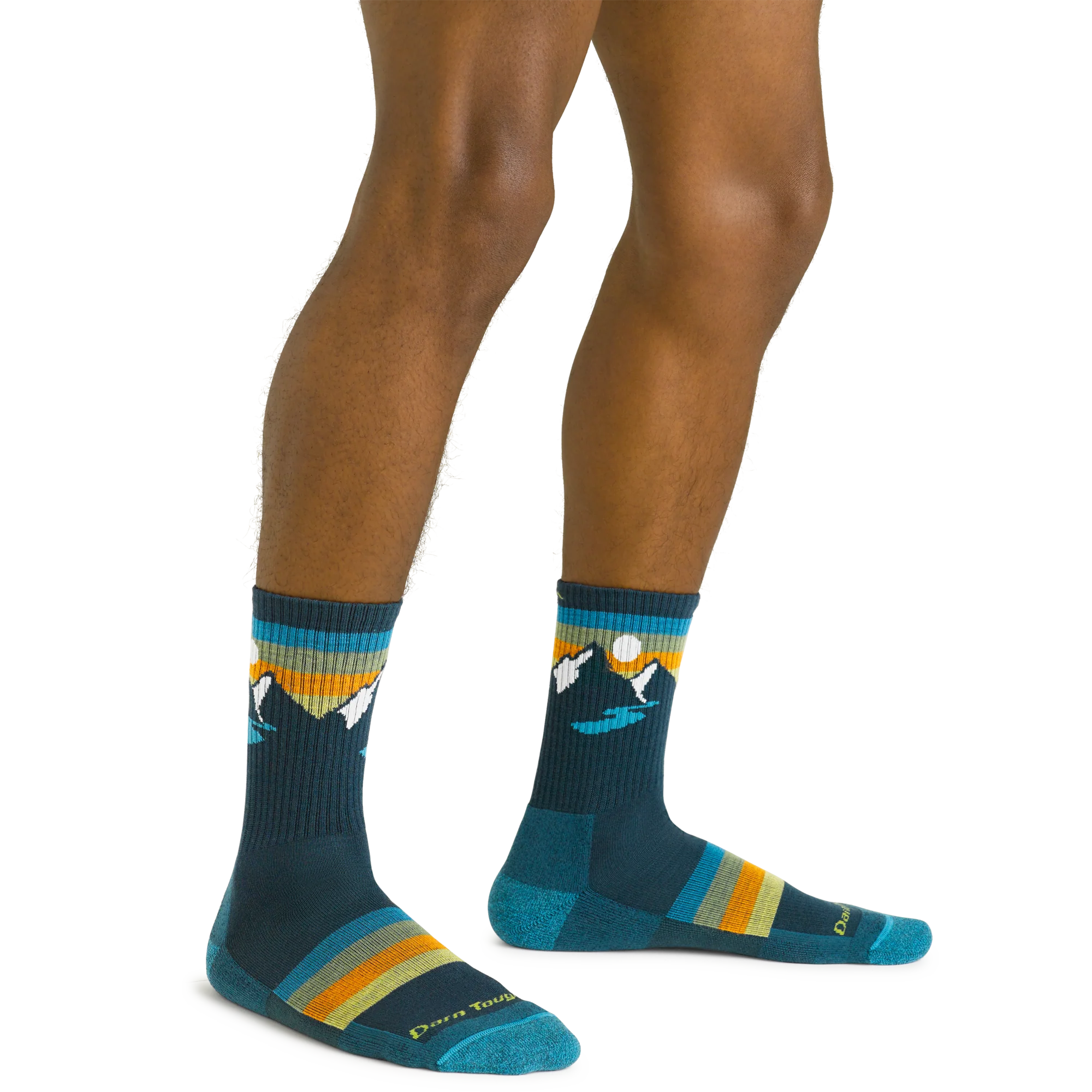 Men's Sunset Ridge Micro Crew Lightweight Hiking Socks - Image 2