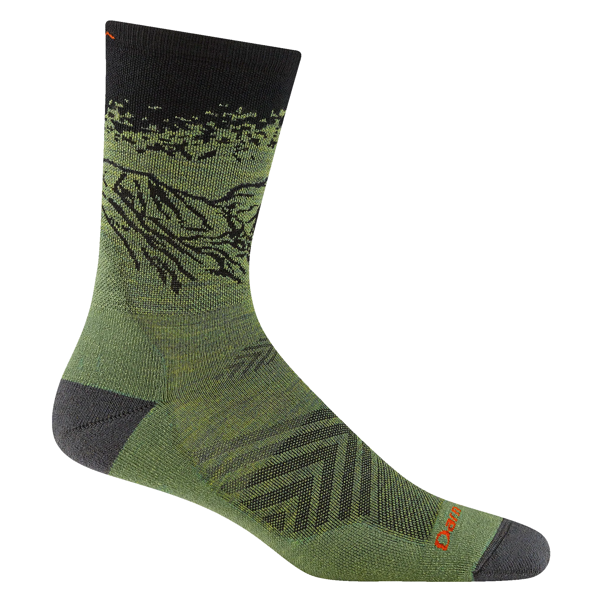 Men's Vert Micro Crew Ultra-Lightweight Running Socks - Image 2