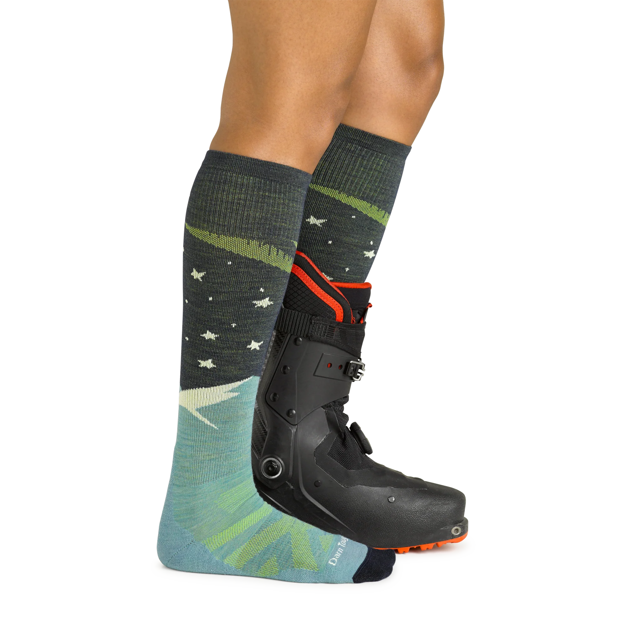 Women's Aurora Over-the-Calf Lightweight Ski & Snowboard Socks - Image 7
