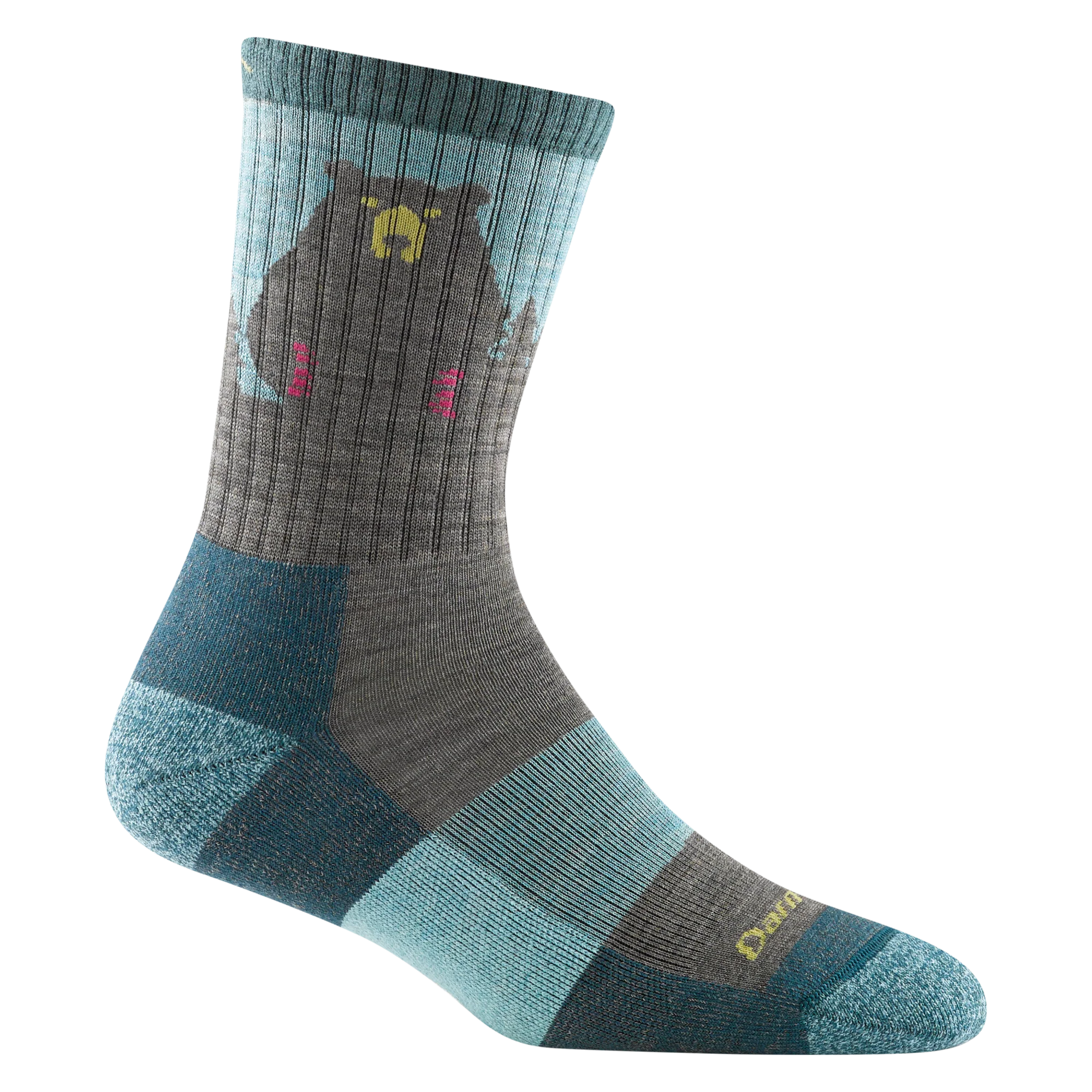 Women's Bear Town Micro Crew Lightweight Hiking Socks - Image 6