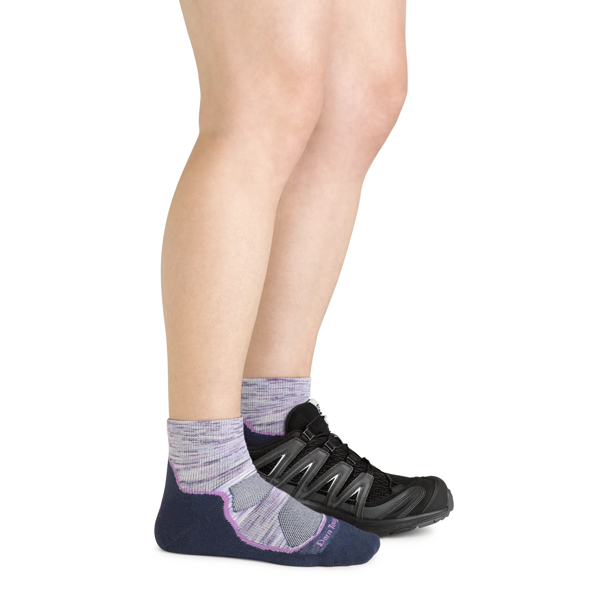 Women's Light Hiker Quarter Lightweight Hiking Socks - Image 6