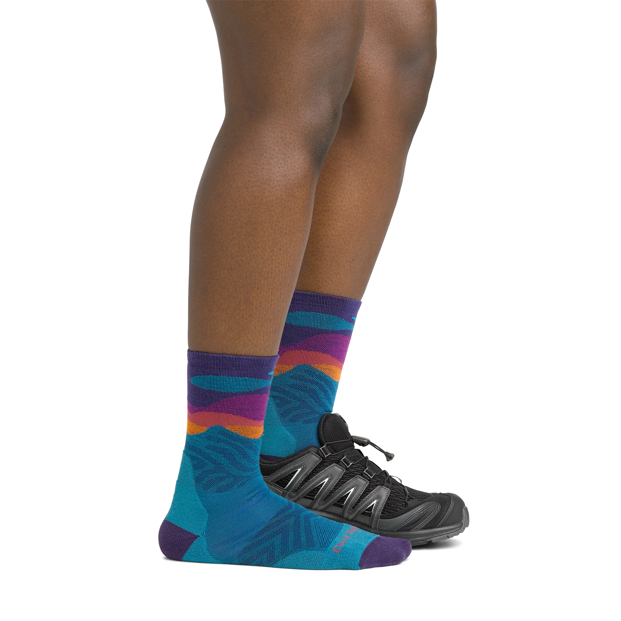 Women's Mirnavated Micro Crew Ultra-Lightweight Running Socks - Image 7