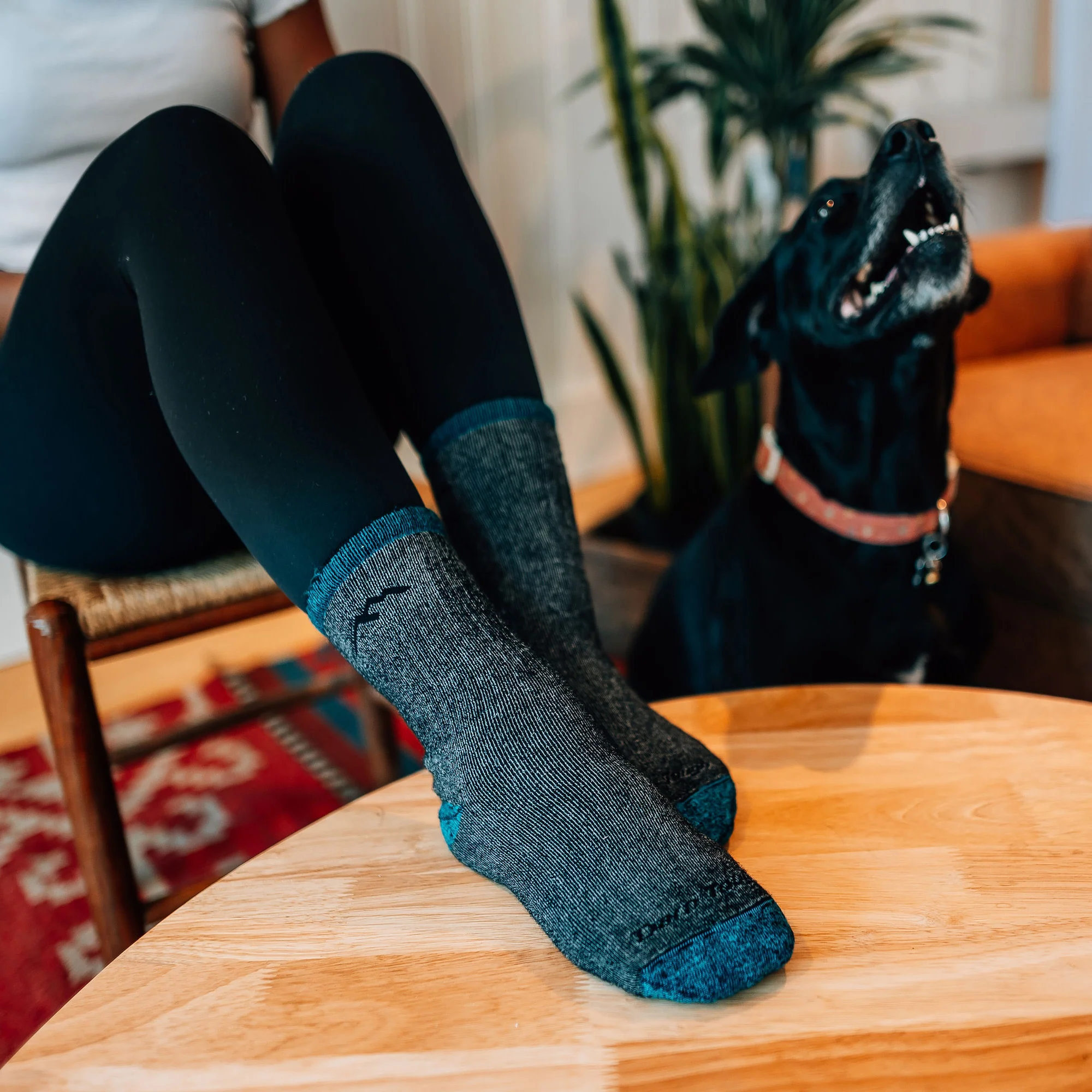 Women's Mountaineering Micro Crew Heavyweight Hiking Socks - Image 10