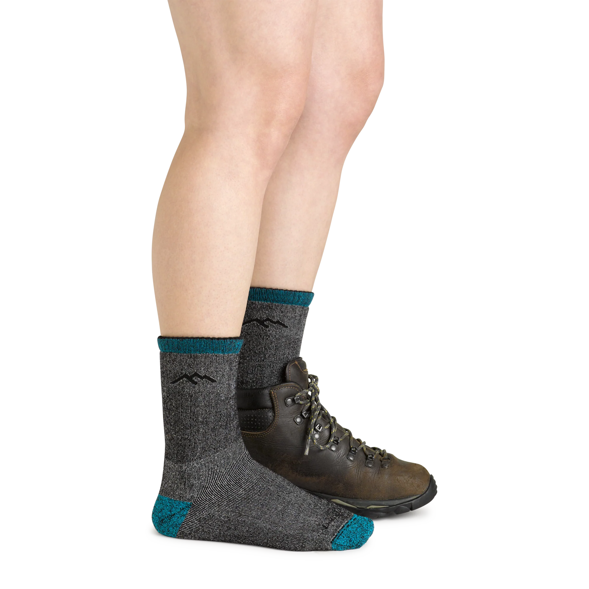 Women's Mountaineering Micro Crew Heavyweight Hiking Socks - Image 9