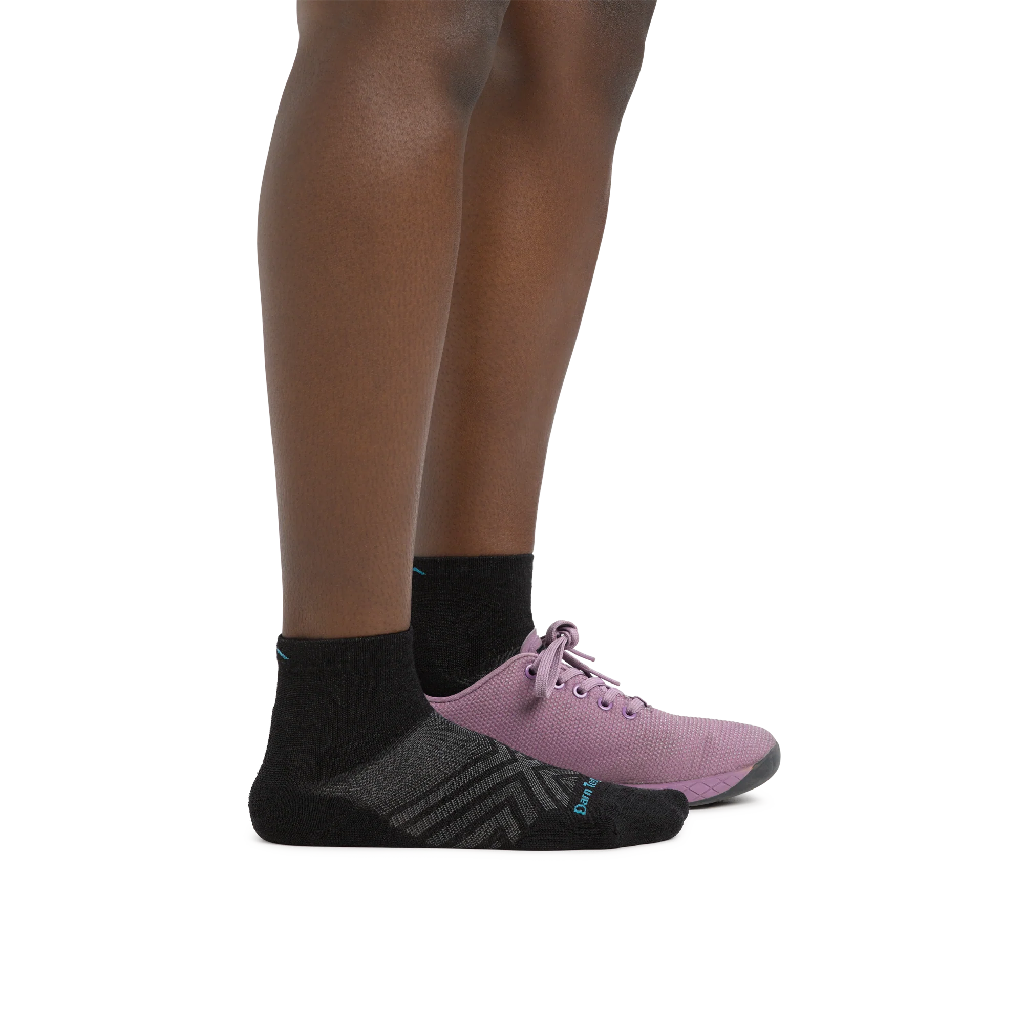 Women's Run Quarter Cushioned Ultra-Lightweight Running Socks - Image 5